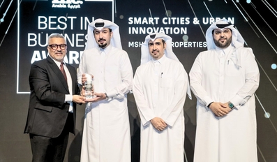 Msheireb Properties Wins Inc Arabia Best in Business Award for Smart Cities